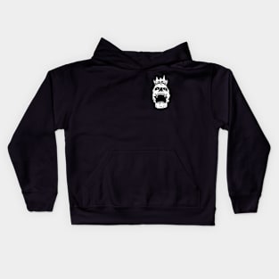 The Skull King x White Kids Hoodie